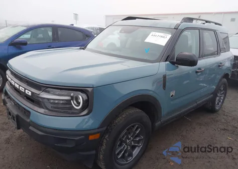 2023 Ford Bronco Sport Big Bend из США, поврежденный, VIN 3FMCR9B66PRD98099